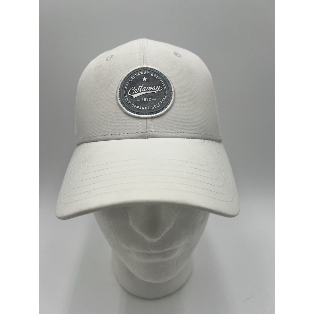 Callaway Golf Performance Golf Gear 1982 White Snapback Hat Cap Adjustable